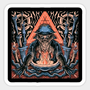 Darkened Divinity : Occultism On Veins Sticker